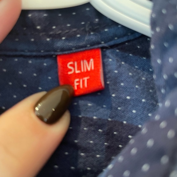 Men’s casual plaid button up shirt - Picture 3 of 4